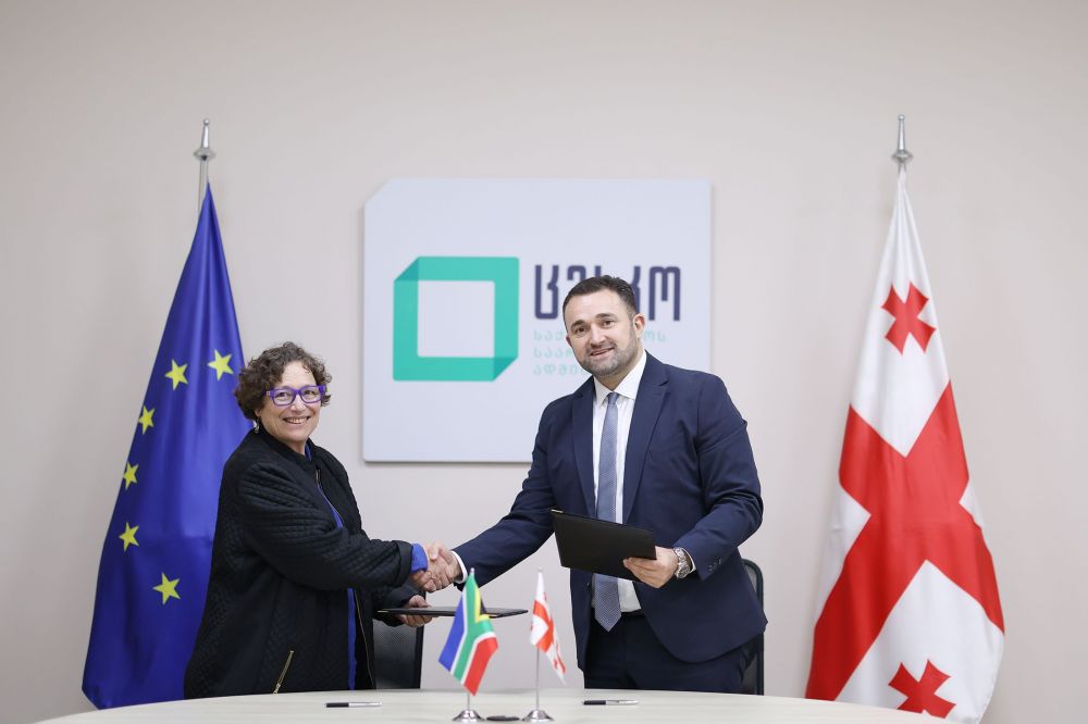 საქართველოსა და სამხრეთ აფრიკის საარჩევნო კომისიებს შორის ურთიერთგაგების მემორანდუმი გაფორმდა