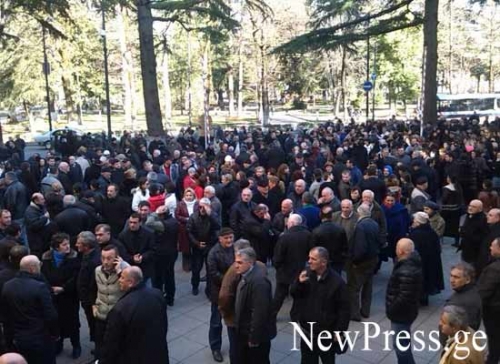 მურღულიას მხარდასაჭერი აქციის მონაწილეები – ქუთაისში საბოტაჟი არ იქნება