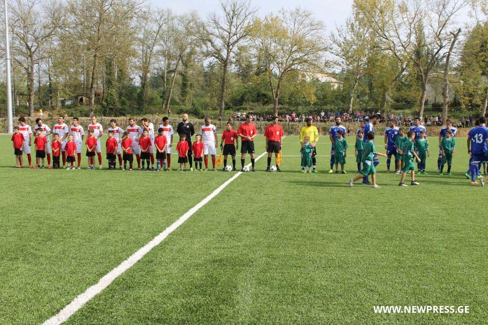 წყალტუბოში “ფიფას” სტანდარტების სათადარიგო მოედანი მოეწყო