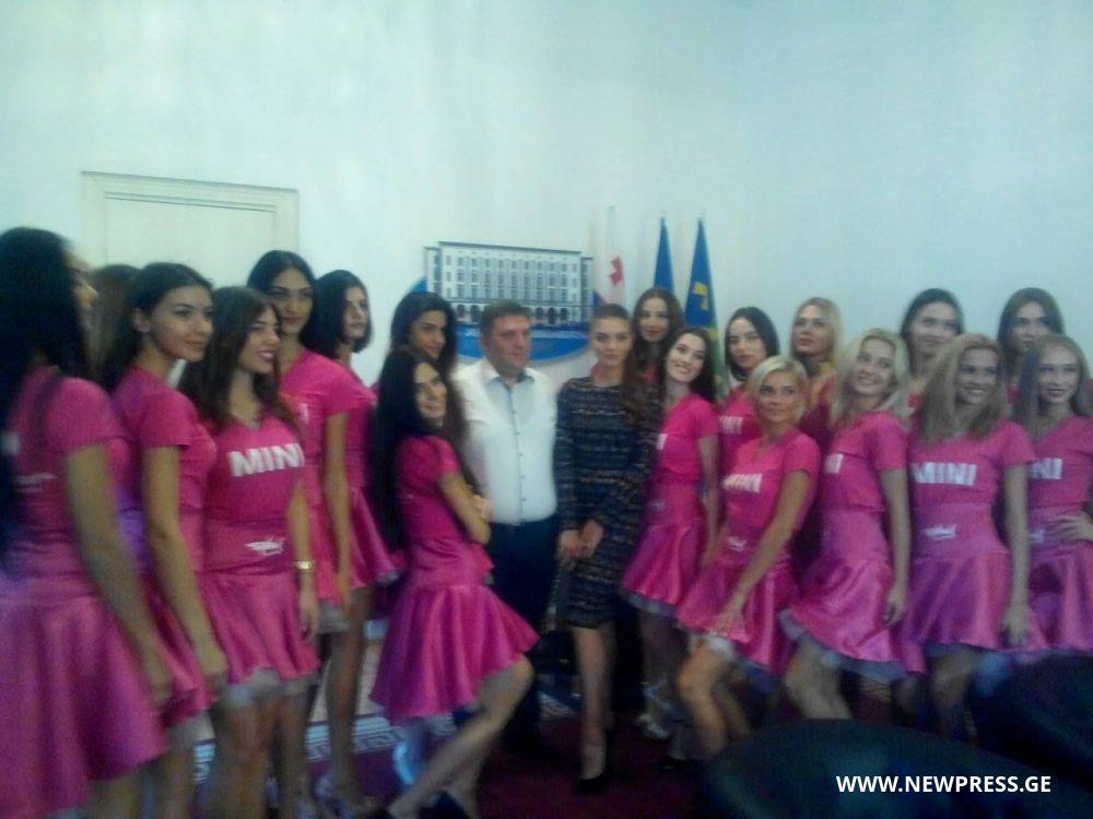 „მის საქართველოს“ მონაწილეებს ქუთაისის მერმა უმასპინძლა