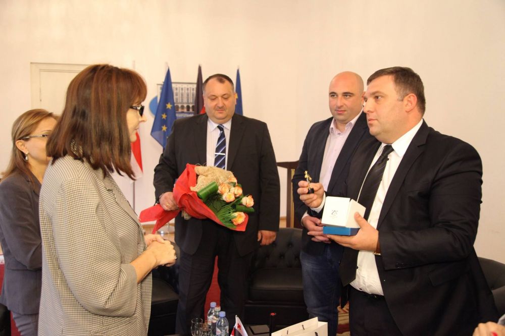 ქუთაისის  მერიაში გერმანიის ელჩს უმასპინძლეს
