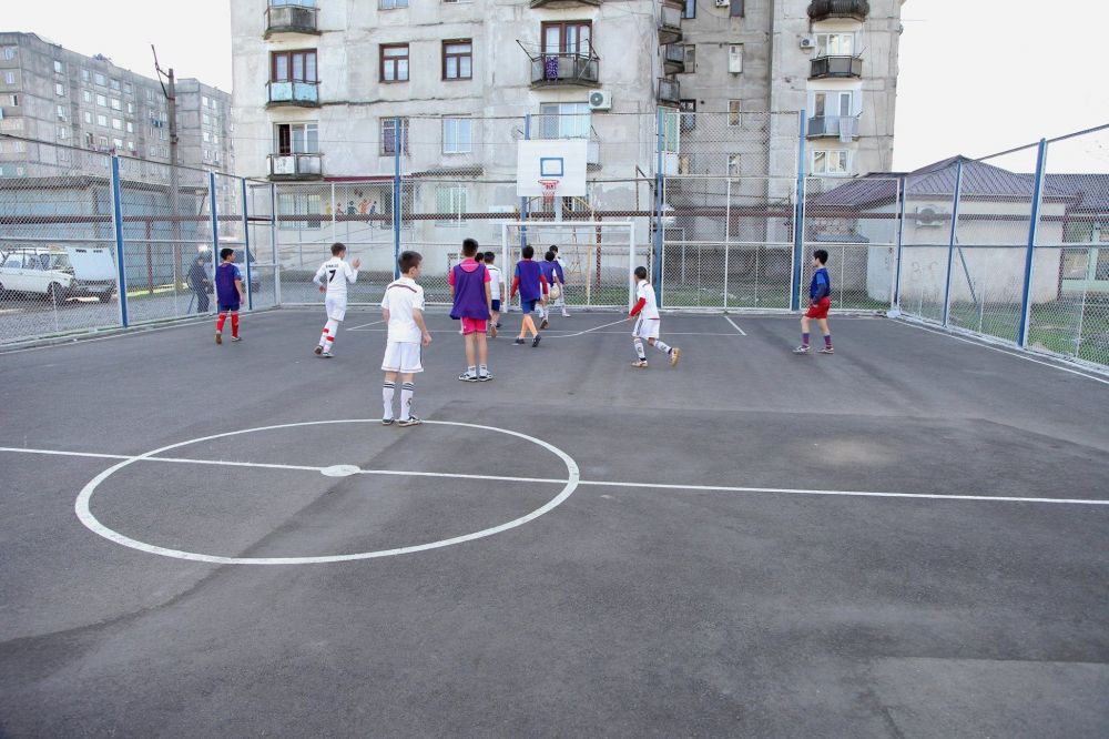 ქუთაისში 12 მარტივი ტიპის სპორტული მოედანი მოეწყო