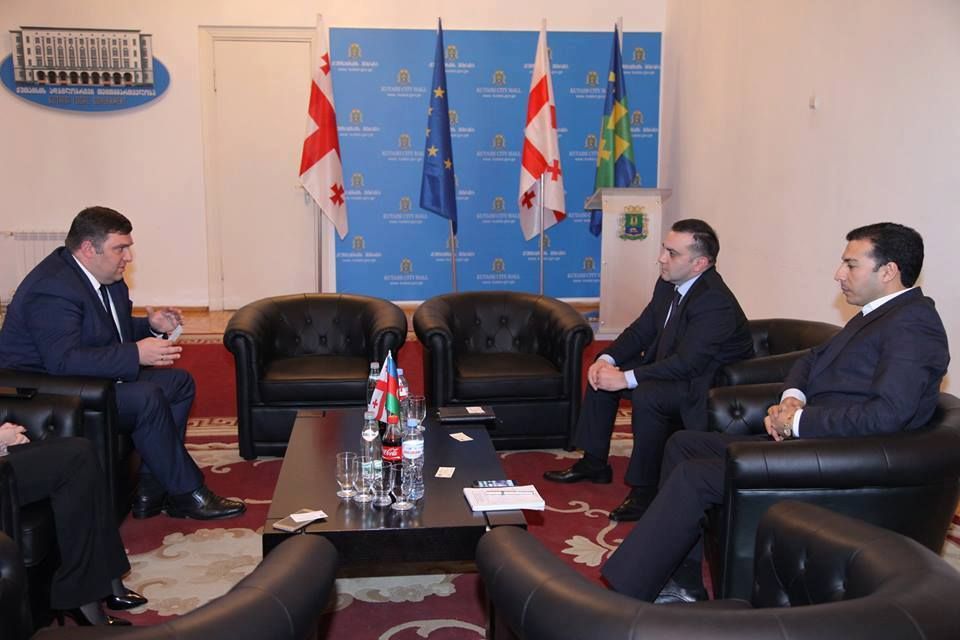 ქუთაისის მერმა აზერბაიჯანის კონსულს უმასპინძლა