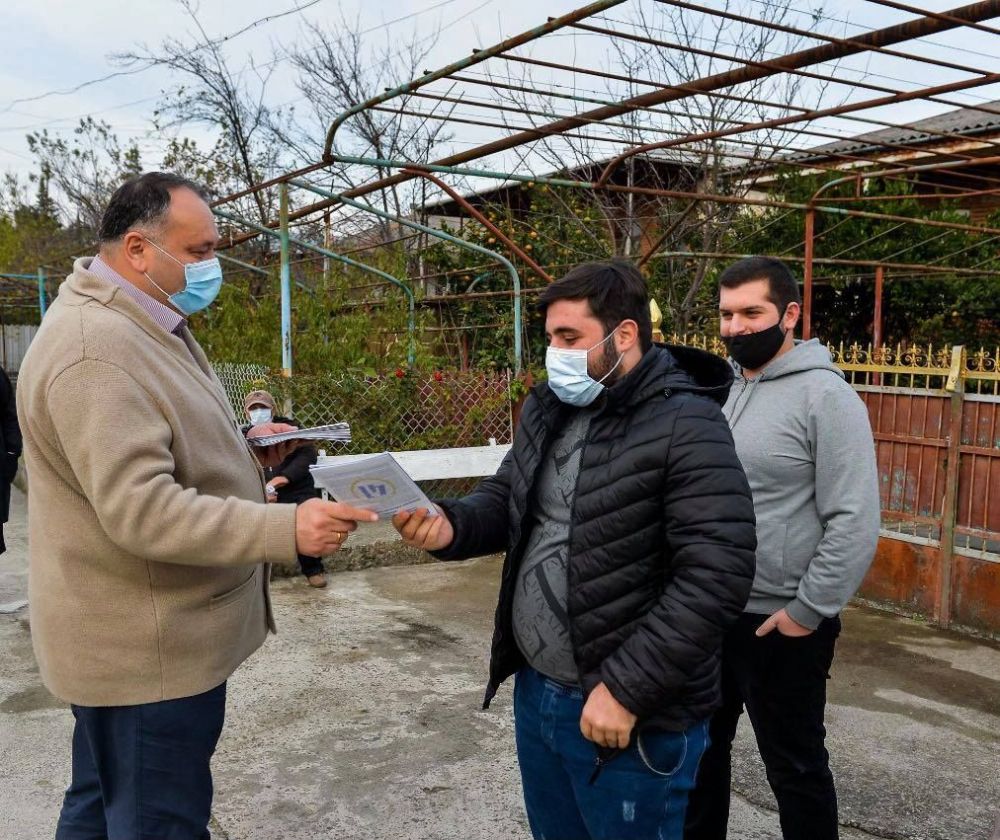 იოსებ ხახალეიშვილი ავტოქარხნის ადმინისტაციული ერთეულის მოსახლეობას შეხვდა