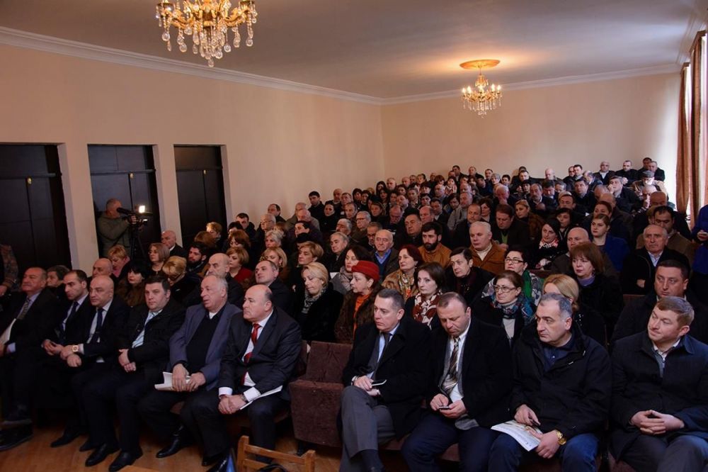 ხონში კულტურის სტრატეგიის დოკუმენტი მინისტრმა წარადგინა