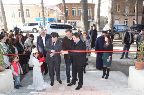 ვანში რეაბილიტირებული ბაღის შენობა გაიხსნა
