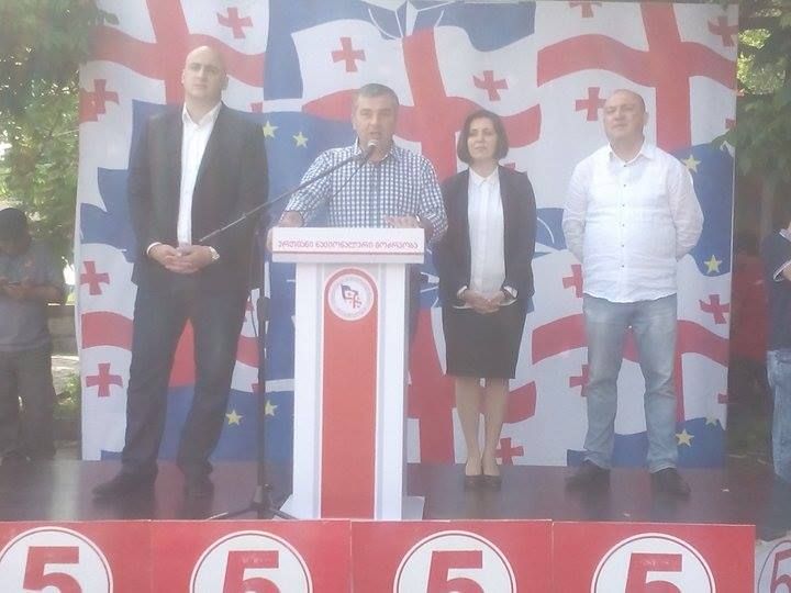 საჩხერესა და ჭიათურაში “ნაციონალურმა მოძრაობამ” მაჟორიტარობის კანდიდატები დაასახელა