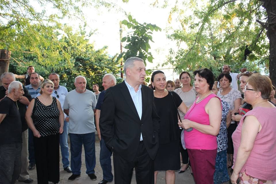 გიორგი ვოლსკი მოსახლეობასთან შეხვედრებს განაგრძობს(R)