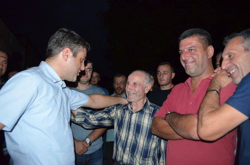 ირაკლი შიოლაშვილი  სოფელ ნუკრიანის მოსახლეობას შეხვდა(R)