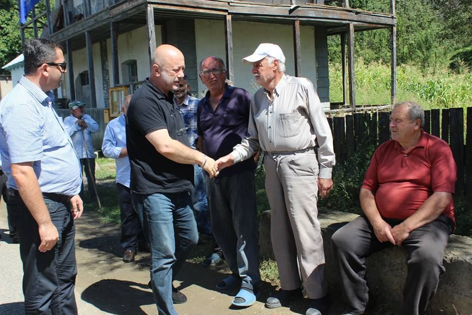 გედევან ფოფხაძე და   გიორგი კოპაძე მოსახლეობას შეხვდნენ(R)