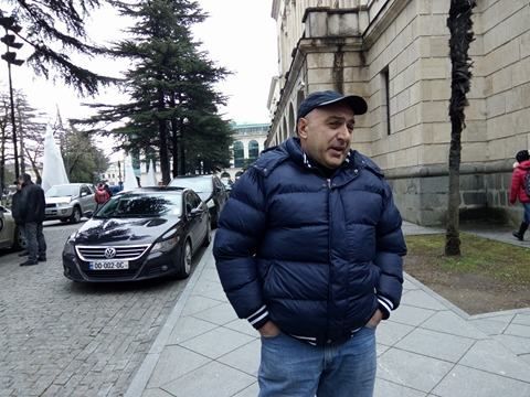 თამაზ მონიავამ  ნიკა ჩერქეზიშვილის მხარდასაჭერად აქცია მოაწყო