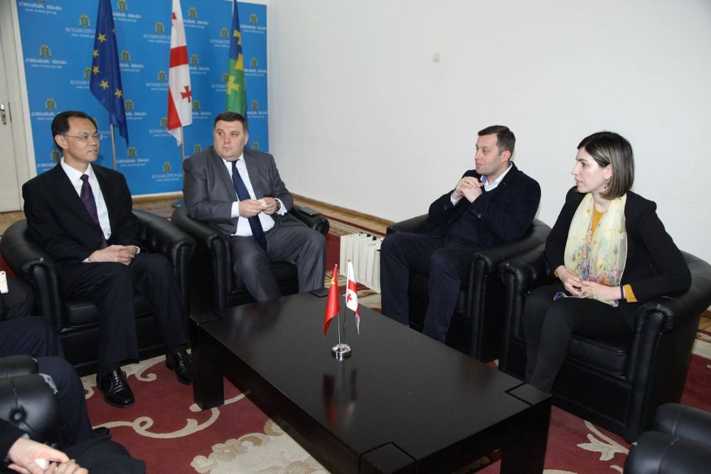 ქუთაისს ჩინეთის ქალაქ ნანჩანგის დელეგაცია ეწვია