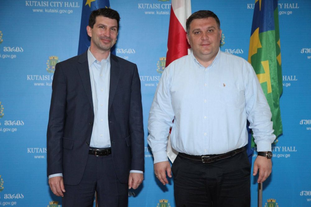ქუთაისში  ავსტრიის ელჩი იმყოფება