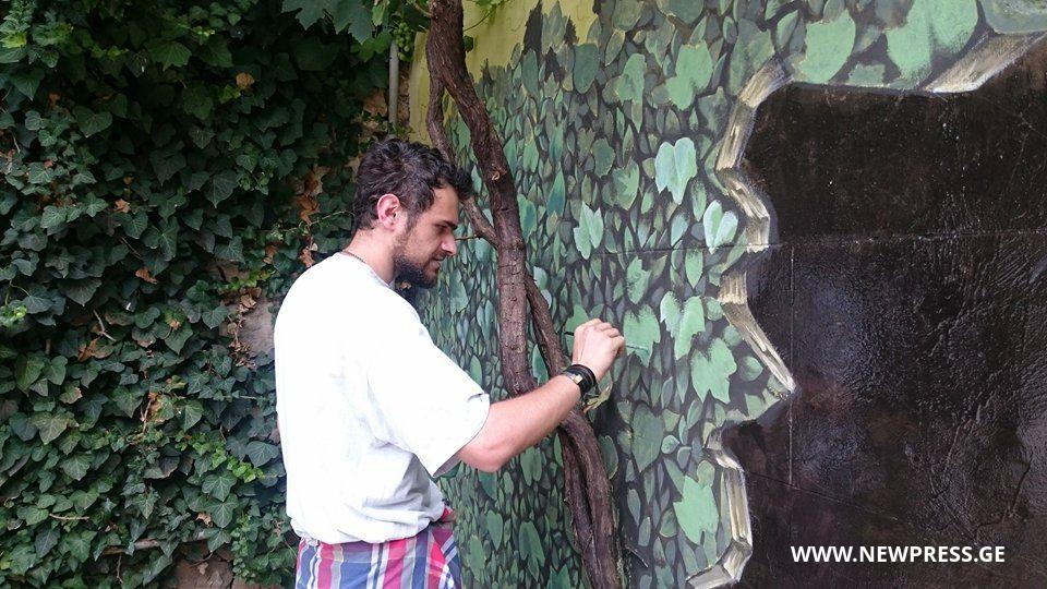 პროექტში „სტრიტ არტი გარემოს დასაცავად” ქუთაისელმა მხატვარმა გაიმარჯვა