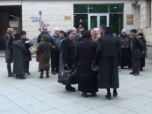 “ვაზაგაშვილის სახით მახვილი ჩასცეს ქართველ ერს”,- აქციის მონაწილე