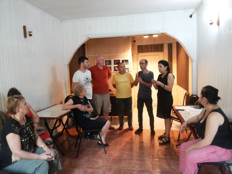 ფოთის გენდერის მედიაცენტრის დირექტორი   შშმ პირებს შეხვდა
