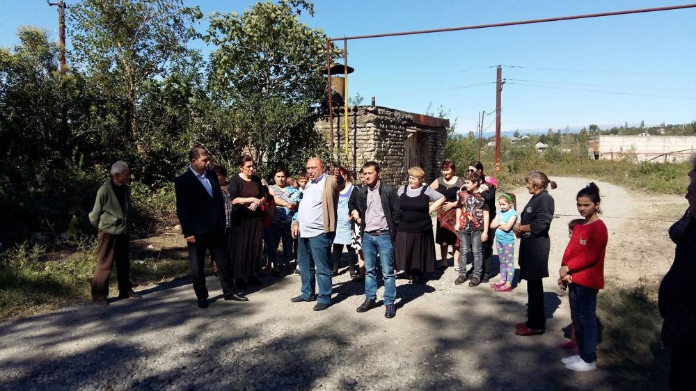 ქუთაისში, მშვიდობის ქუჩის მცხოვრებლებმა საპროტესტო აქცია გამართეს