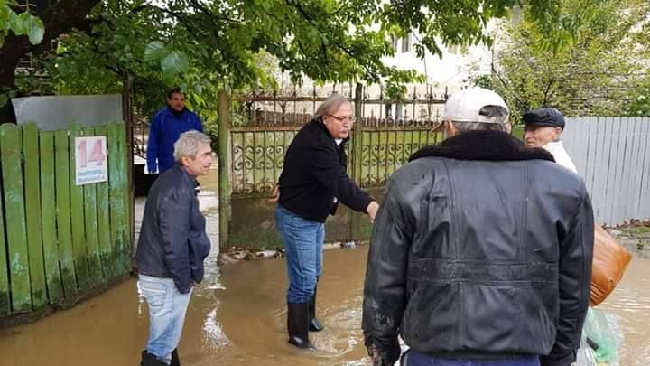 “ქუთაისში ჩვეულებრივი  წვიმა  სტიქიურ უბედურებად იქცა”-გრიგოლ ვაშაძე