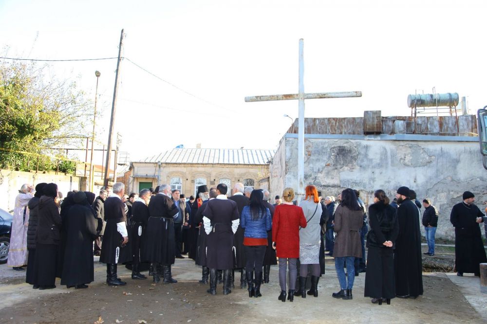 ქუთაისში, ცენტრალურ მოედანთან ეკლესიის მშენებლობა დაიწყო
