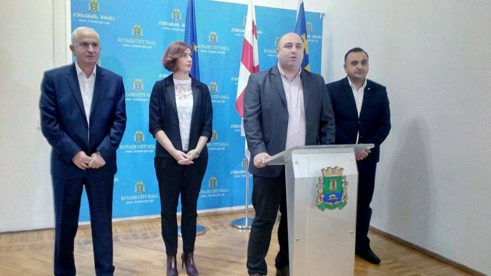 ქუთაისის მერმა ვიცე–მერები წარადგინა