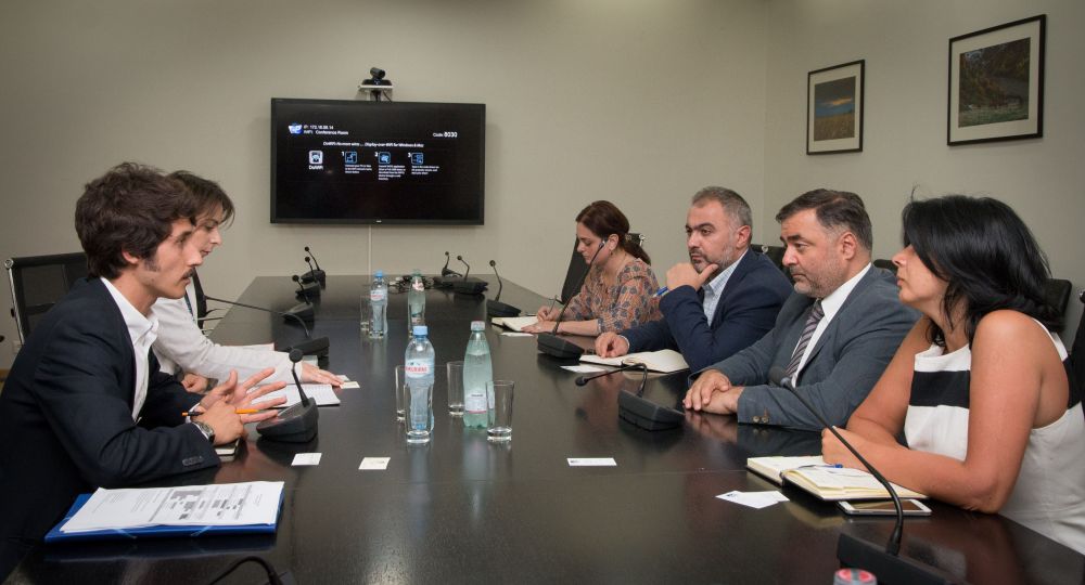 დავით გალეგაშვილი საფრანგეთის განვითარების სააგენტოს წარმომადგენლებს შეხვდა