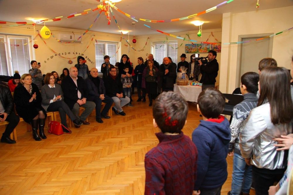 ქუთაისის მერი  ძველით ახალ წელს „SOS ბავშვთა სოფელში“ შეხვდა