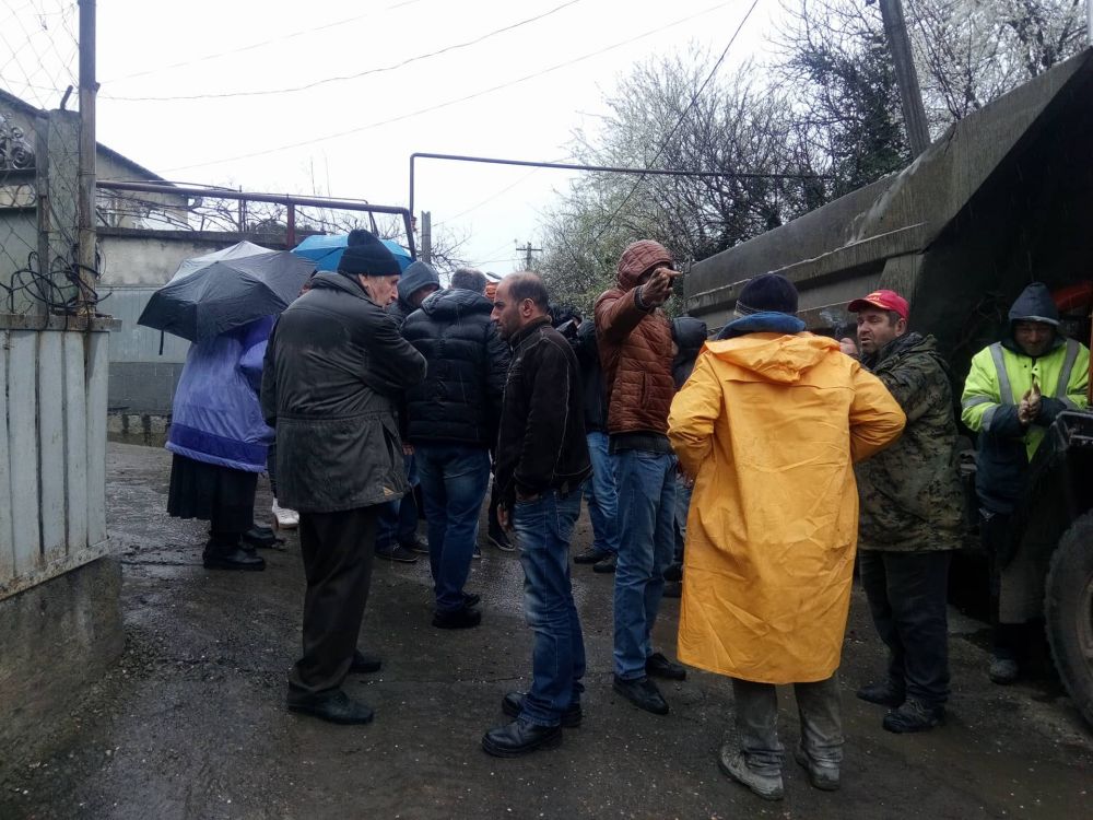 ქუთაისში მოსახლეობამ წყალმომარაგების სამუშაოების გამო აქცია გამართა