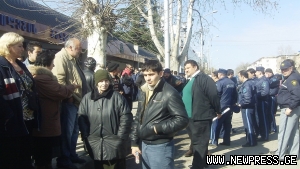 ქუთაისში ძალოვნებმა გარემოვაჭრეებს მუშაობა აუკრძალეს