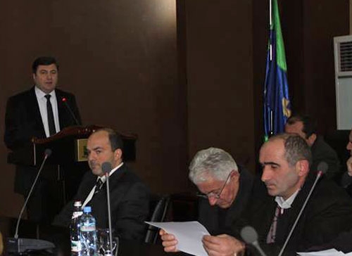 ინფრასტრუქტურის დეპარტამენტის ხელმძღვანელი იმერეთში განსახორციელებელ პროექტებს განიხილავს