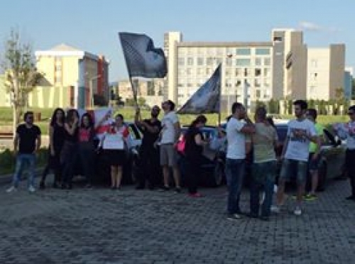 მცოცავი ოკუპაცია ქუთაისში აქციით გააპროტესტეს
