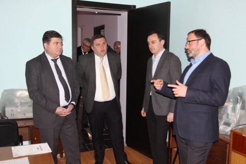გარემოს ეროვნული სააგენტოს ქუთაისის  რეაბილიტირებული ოფისი მინისტრმა დაათვალიერა