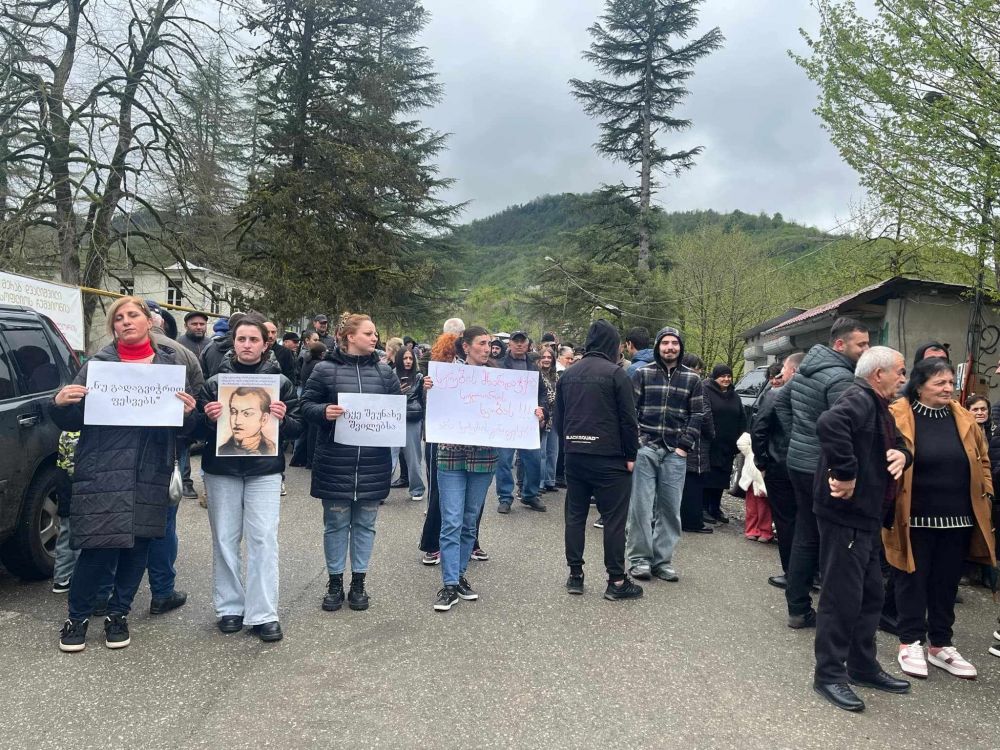 ვანის მუნიციპალიტეტში „სულორი ჰესის“ წინააღმდეგ საპროტესტო აქცია მიმდინარეობს