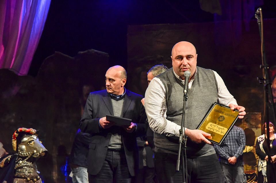 ქუთაისის მერს “წლის საუკეთესო თეატრალური მერის” წოდება მიენიჭა