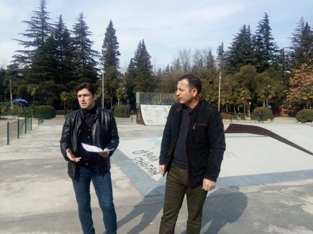 “ქუთაისში ახლადმოწყობილი სკეიტ პარკი დაზიანებულია”