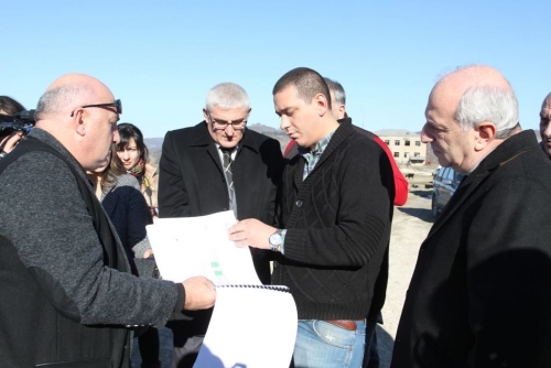 დაბა ხარაგაულში ამბულატორიის მშენებლობა იწყება