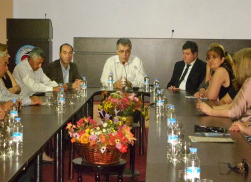 ჯანდაცვის მინისტრი ქუთაისში მედიკოსებს შეხვდა