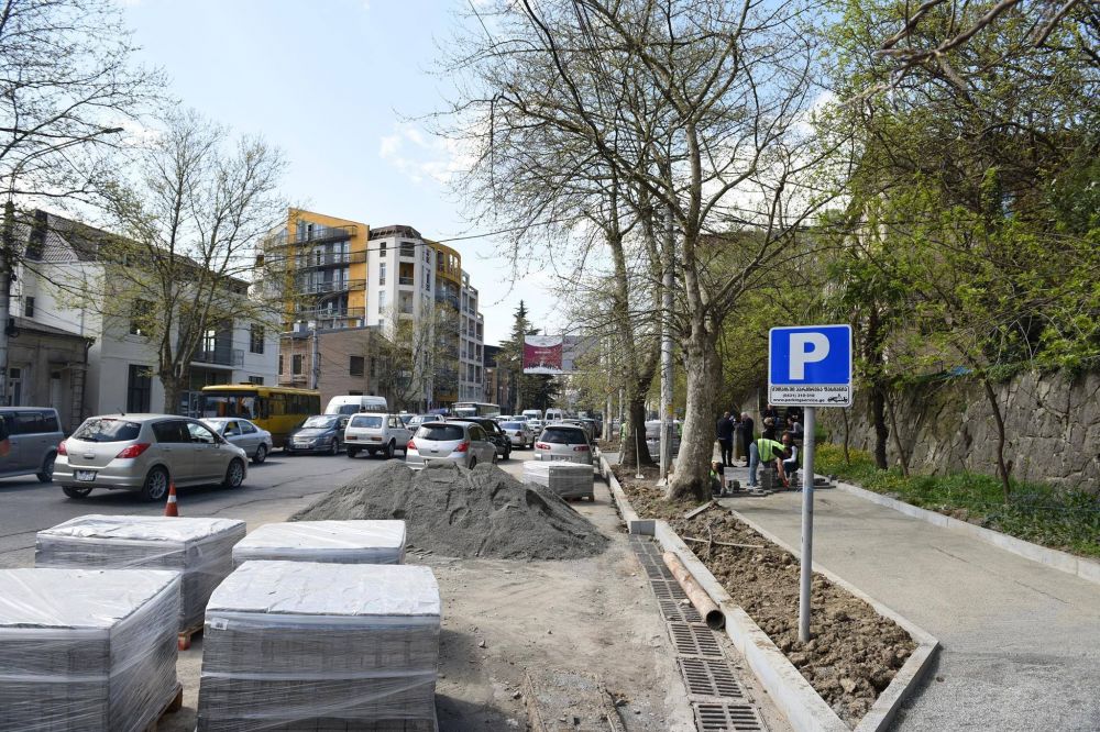 ქუთაისში, რუსთაველის ქუჩის რეაბილიტაცია აგვისტოს ბოლოს დასრულდება