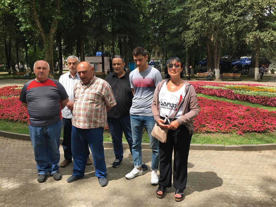 “სოლიდარობა მაღაროელებს”-ქუთაისში აქცია გაიმართა