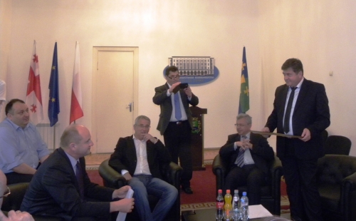 პოლონეთის დელეგაცია ქუთაისში – მხარეებმა რეგიონის განვითარების პერსპექტივებზე ისაუბრეს