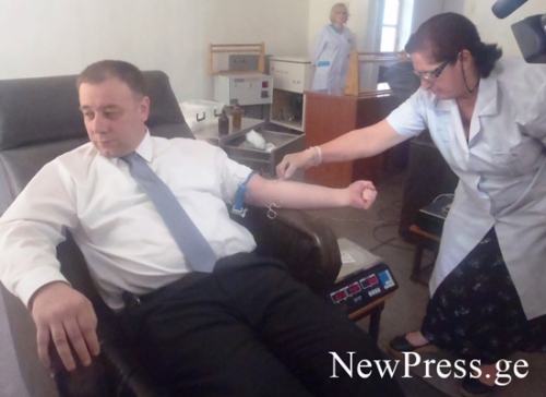 დიმიტრი კოპალიანი – მნიშვნელოვანია საკუთარი სისხლის გაღება სხვისი სიცოცხლის გადასარჩენად
