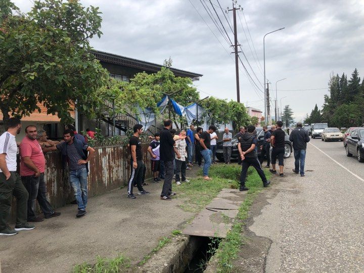 სამტრედიაში ავტობანის მშენებლობაზე დასაქმებულები გაიფიცნენ
