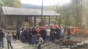ჭიათურელი მაღაროელები დღეს ივანიშვილის გადაწყვეტილებას ელოდებიან