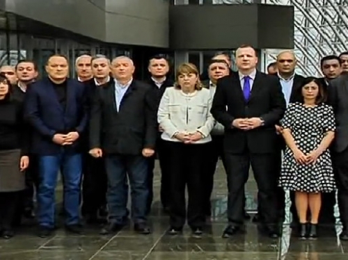 მთავრობის გადადგომის მოთხოვნით “ნაციონალური მოძრაობა” აქციას გამართავს