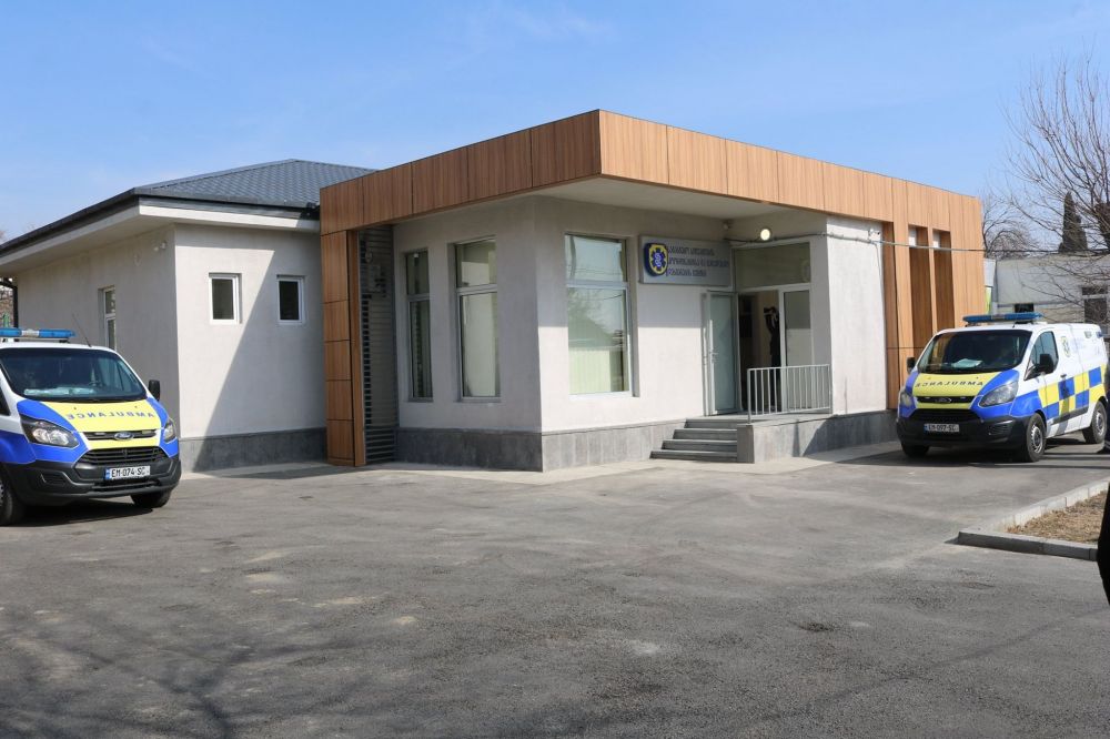 გარდაბანში სასწრაფო სამედიცინო დახმარების ცენტრი ახალ შენობაში იმუშავებს [R]