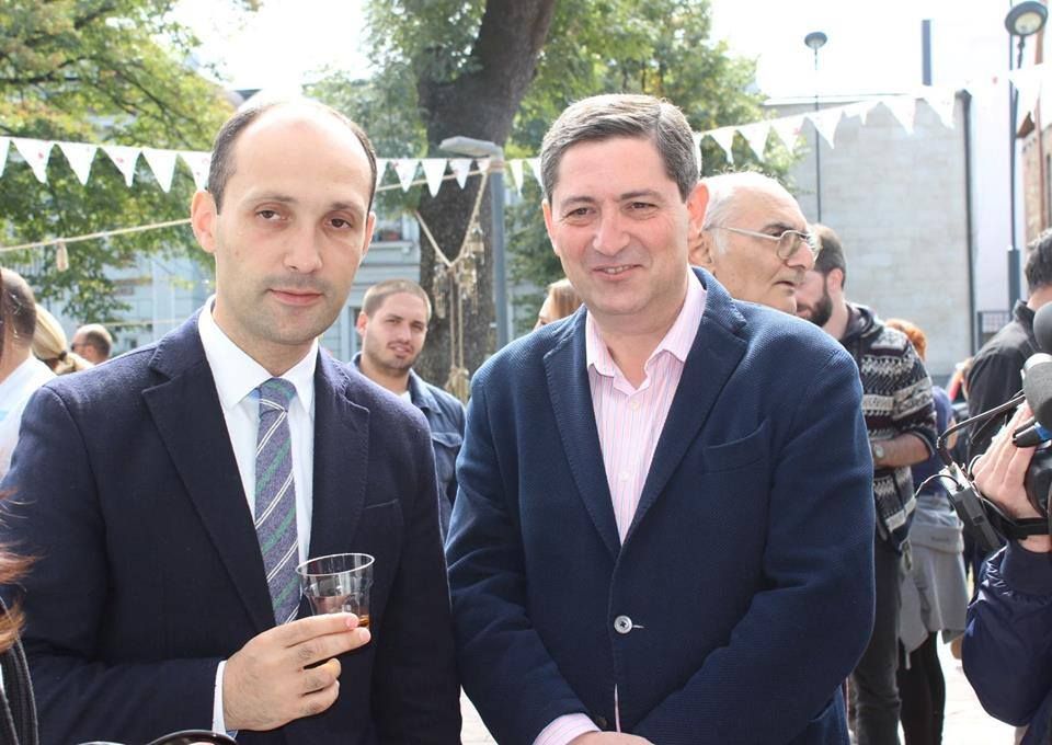 გელა სამხარაული ღვინის ფესტივალს დაესწრო(R)