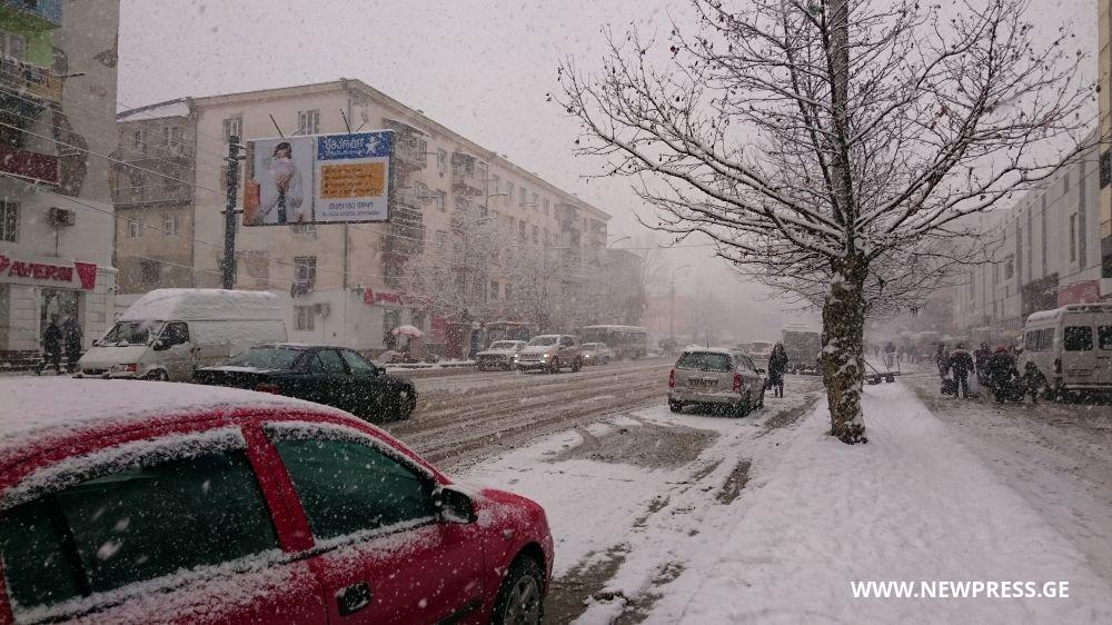 ამინდის მოსალოდნელი პროგნოზი საქართველოში