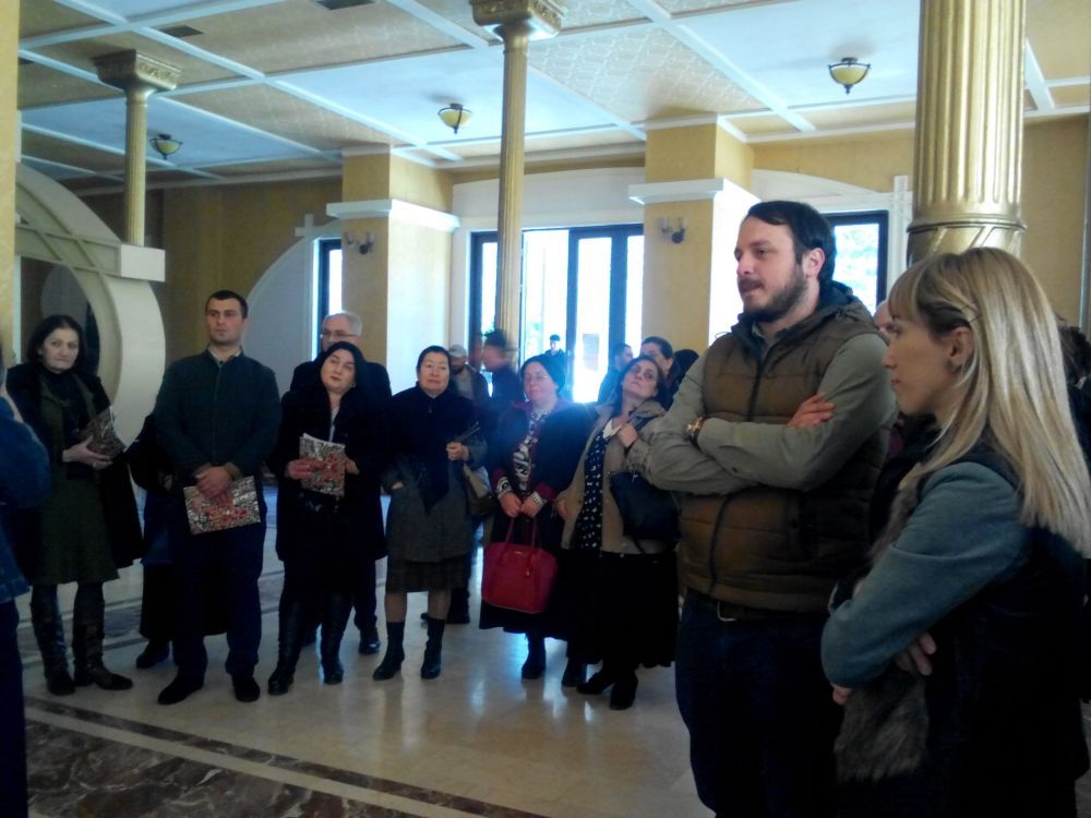 ქუთაისის მერიამ ჟურნალისტებისათვის მიღება გამართა