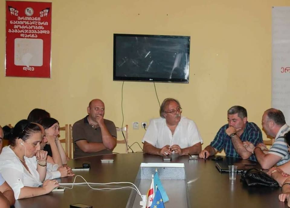 გრიგოლ ვაშაძე ქუთაისში შეხვედრებს მართავს