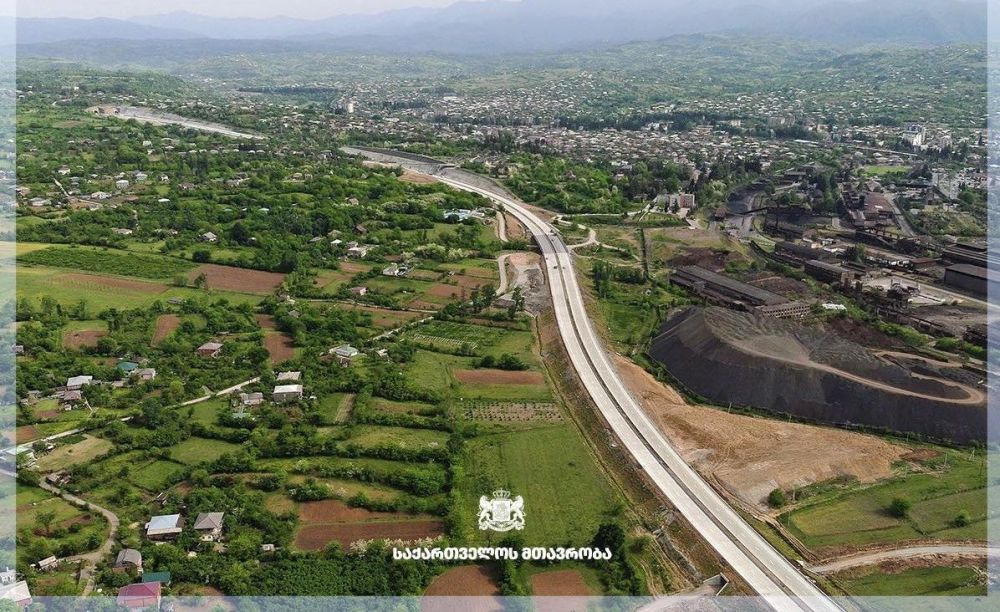ზესტაფონის შემოვლითი 9 კმ-იანი მაგისტრალური გზა გაიხსნა