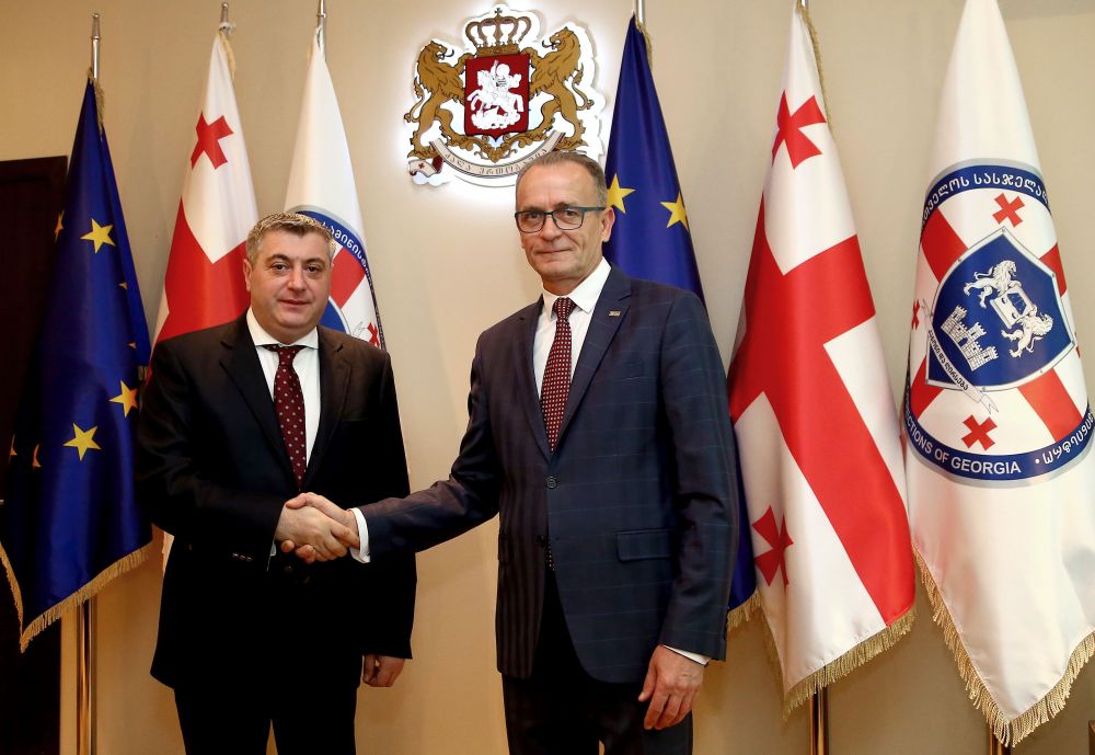 კახა კახიშვილი ლატვიის იუსტიციის მინისტრს შეხვდა